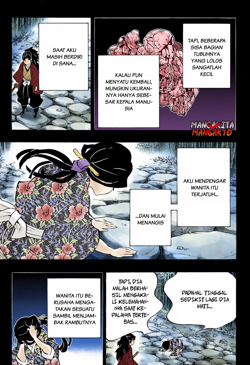 Kimetsu no Yaiba Chapter 187.5 Bahasa Indonesia